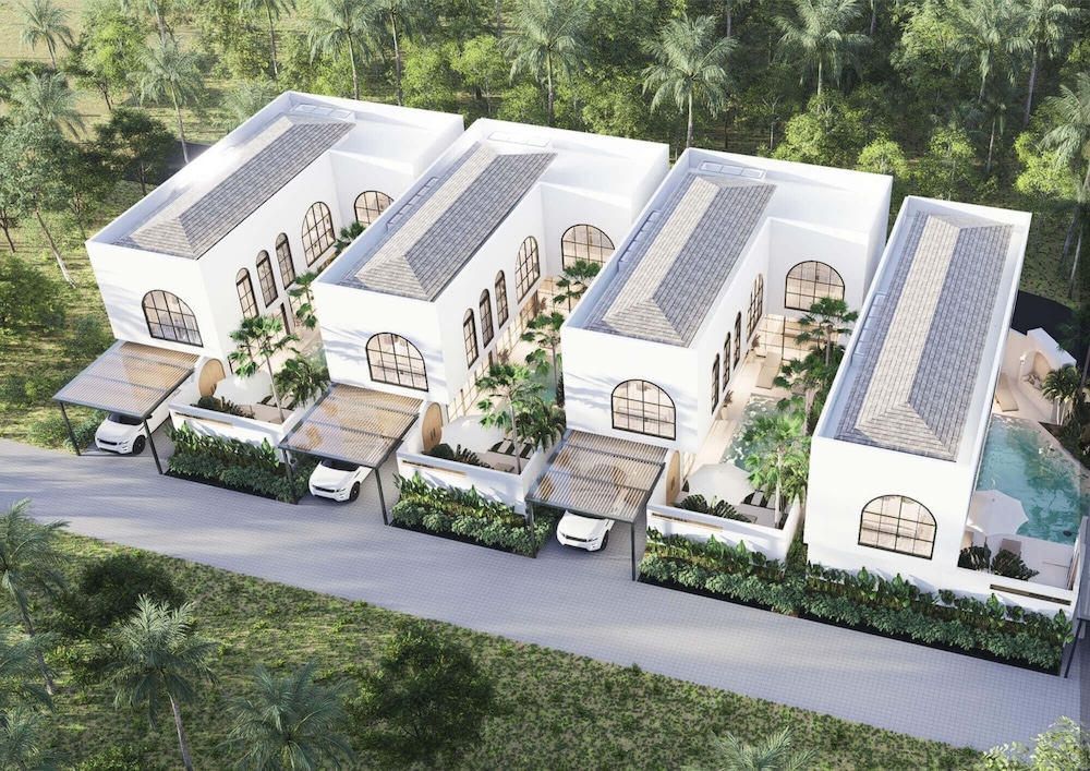 Prestige Ungasan Villa exterior construction progress in August 2026